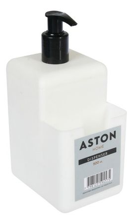 Dispenser Jabon Dosifica Esponja Cocina Baño Plastico ASTON