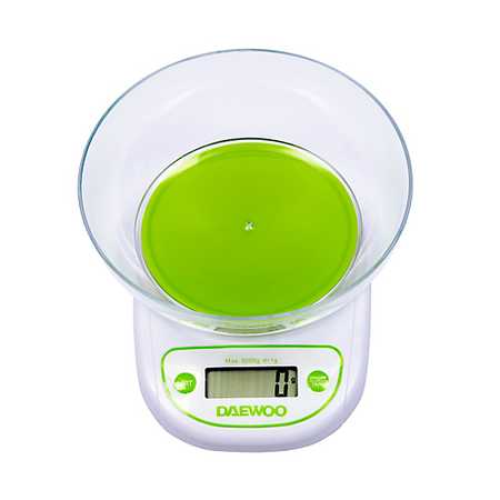 Balanza de Cocina Digital con Bowl Daewoo. 