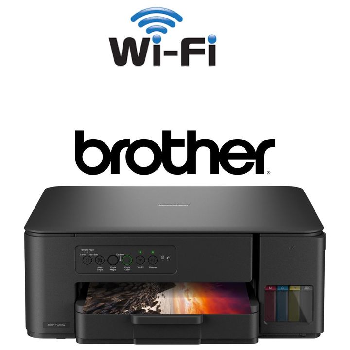 MULTIFUNCION BROTHER DCP-T430W SIST CONTINUO - Vista 1