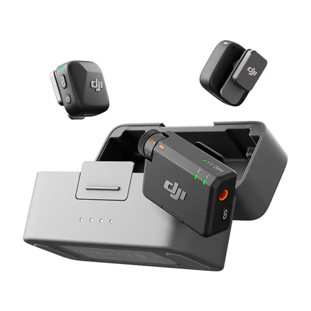 Micrófono Inalámbrico Dji Mic Mini 2 Tx 1 Rx Con Estuche De Carga