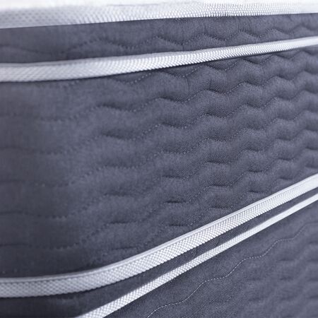 Colchon Inducol Nimbus Visco 1 Plaza y Media 90x190x26 Espuma Alta Densidad Doble Pillow Viscoelastico