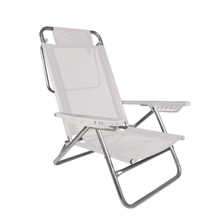 REPOSERA MOR 2107 BLANCO ALUMINIO 4 POS