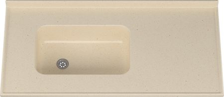 Tapa Mesada Ms Marmol Sintetico Mm610 1.20x0.60m Beige 