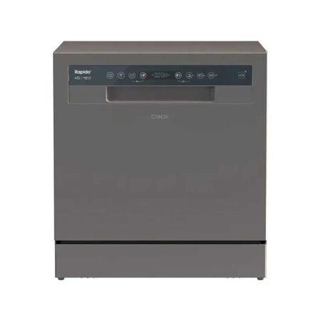 Lavavajillas Candy 8 Cubiertos Inverter Rapido Gris Oscuro CP8F9FFA-12