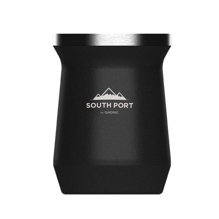 Mate Acero Inoxidable Térmico Negro South Port 236ml