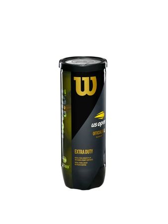 Pelotas Wilson US Open Extra Duty Unisex Tenis Amarillo