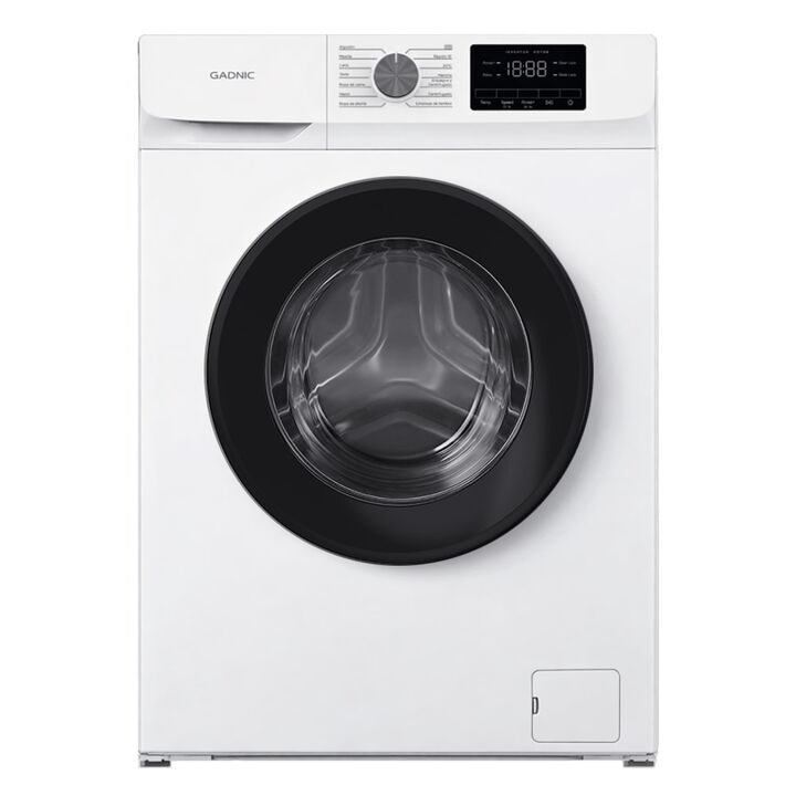 Lavarropas Gadnic 6 kg Inverter 1000 RPM 14 Programas 1850W Clase A Blanco - Vista 7