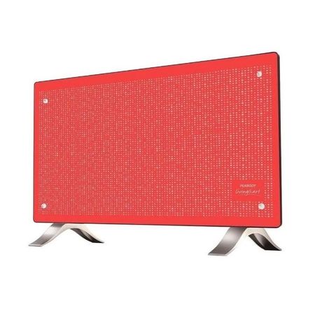 VITROCONVECTOR PEABODY PE-VC20RR - RAYAS ROJO, 2000W, C. ELECTRONICO, PIE DE PLÁSTICO