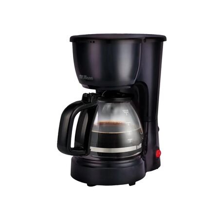 CAFETERA DE FILTRO LILIANA COFI AC947 6 POCILLOS JARRA DE VIDRIO NEGRA