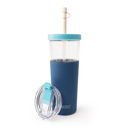 Vaso Térmico Asobu Marina 2 En 1 845ml/520ml - Pastel Blue