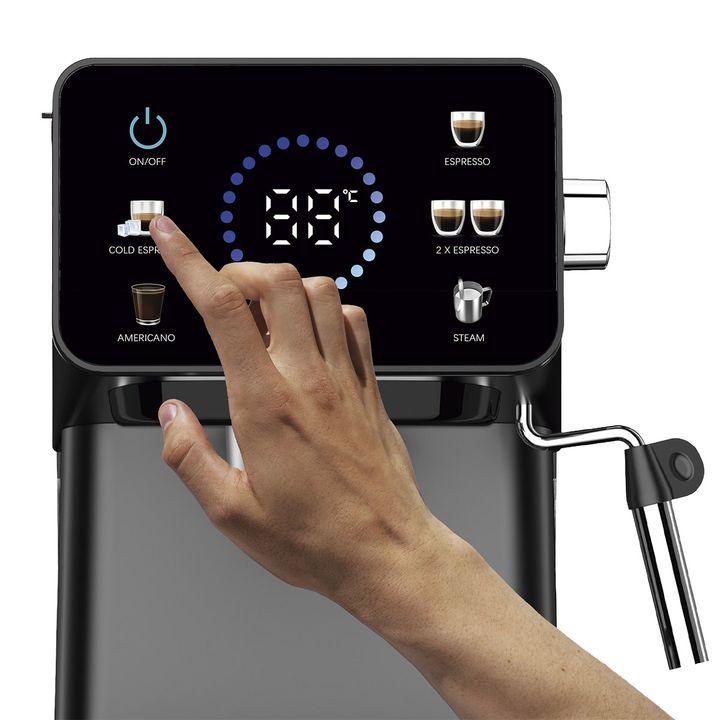 Cafetera Express Liliana ProSteam 20 Bares Digital 1350W - Vista 2