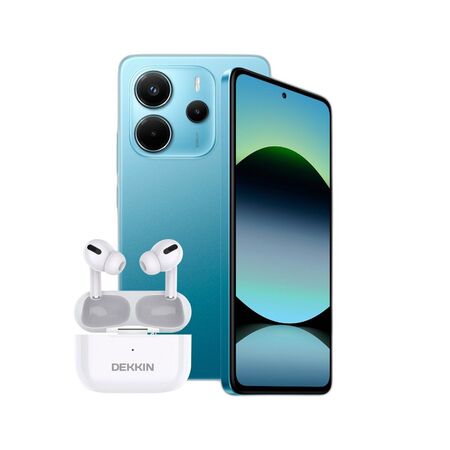 Combo Xiaomi Redmi Note 14 6+128GB Ocean Blue + Dekkin TWS Pro
