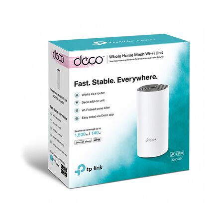 Sistema Mesh Tp-Link Deco E4 Pack 1 AC1200