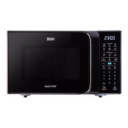 MICROONDAS BGH B228DN20 28LT GRILL DIGITAL NEGRO