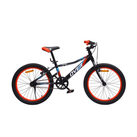 Bicicleta Overtech Q6 Kids R20, Color Rojo/Negro