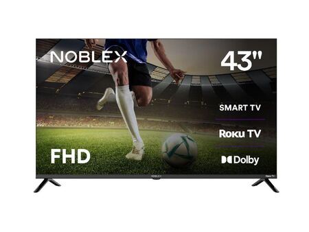 TV LED 43" NOBLEX 91DB43X3110 - SMART, FHD, NETFLIX, ROKU