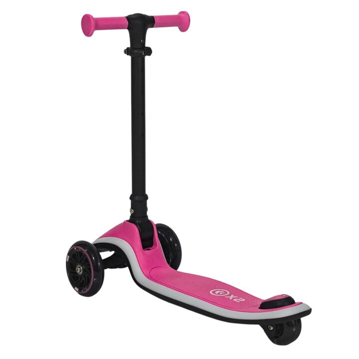 Monopatín plegable con luces LED Infanti rosa - Vista 11
