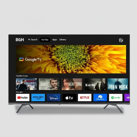 Tv Led Bgh 50 Smartv Uhd Googletv/hdmi/usb