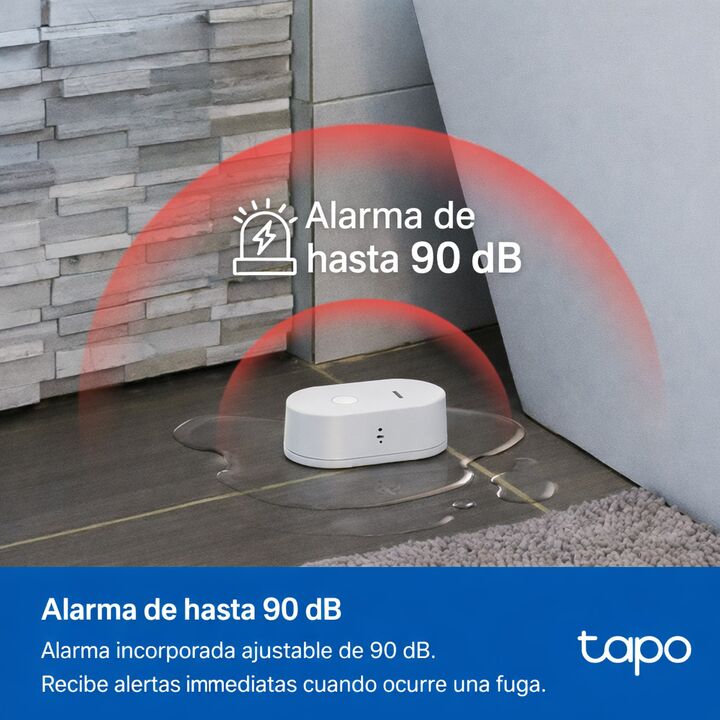 Smart Home Tp-Link Tapo T300 Sensor Fuga Agua - Vista 6