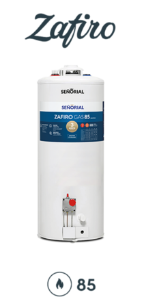 Termotanque Señorial 85 Lts Mg C/Sup Pie/Colgar Tsz-85 330002 83Litros