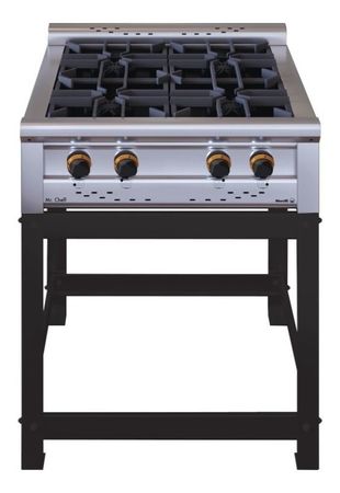 Anafe Industrial Morelli Basic Chef 4 Hornallas