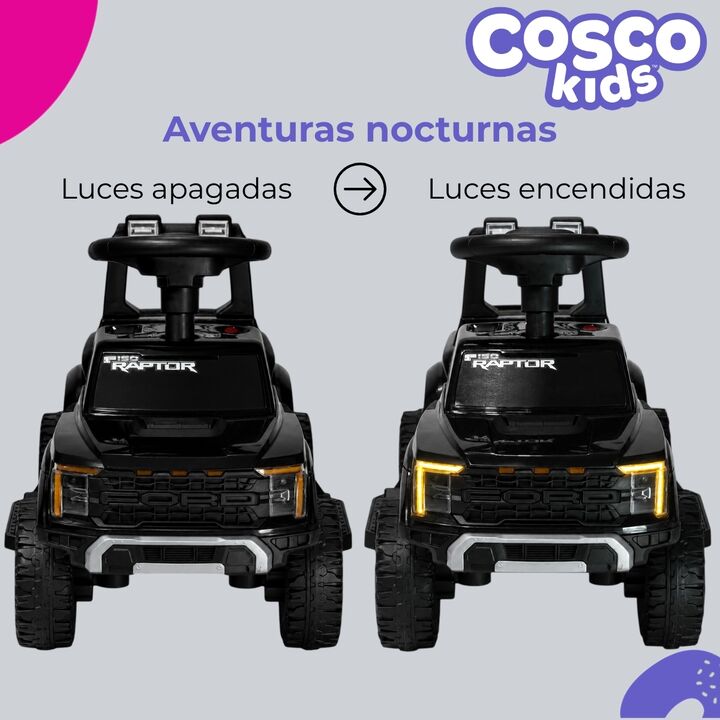 Ford Raptor a batería 6v Cosco Negra - Vista 17