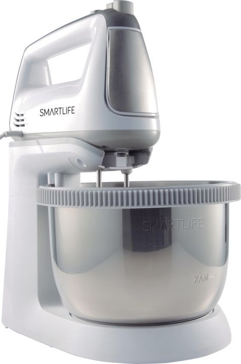 Batidora De Mano Smartlife Con Bowl Sl-Hmr5035Ix 300W - Vista 1