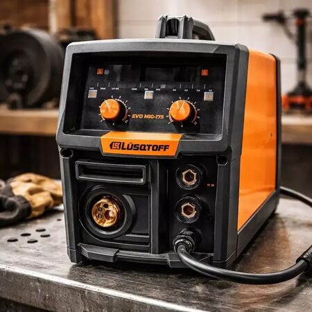 Soldadora Inverter Lusqtoff Evo Mig-175 Dual Mma/mig