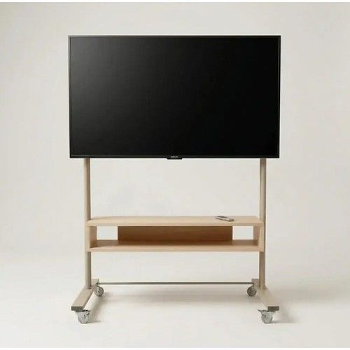Rack TV Movil DS Home Hueso - Vista 1