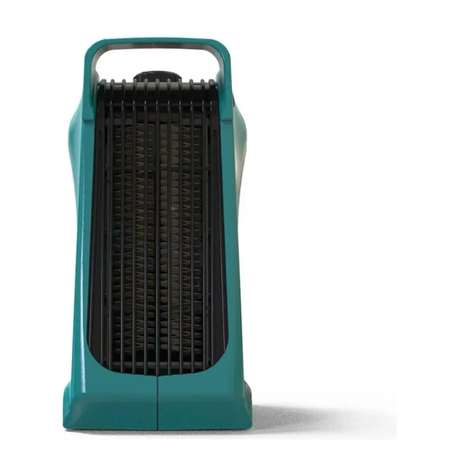 Caloventor HEATCOLOR Liliana 1000w.2000w  doble posición