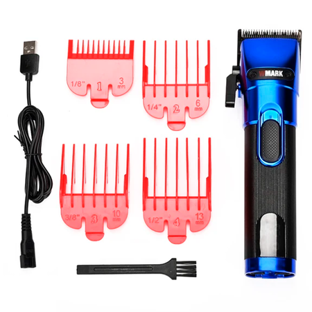 Cortadora De Pelo Inalambrica Wmark Ng-121 Led 7000 Rpm