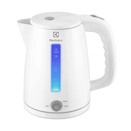 Pava Electrica Electrolux Con Selector De Temperatura Blanca Eka21