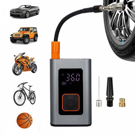 Inflador de Neumáticos Gadnic Inalámbrico Mini Recargable 