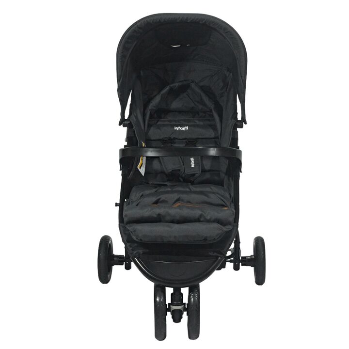 Cochecito Jogger Breeze 3 ruedas gris Infanti - Vista 6