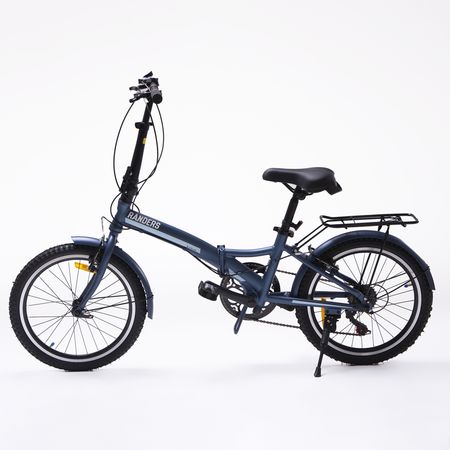 Bicicleta Plegable Randers 20p 7 Vel Shimano Azul Bke-720-C