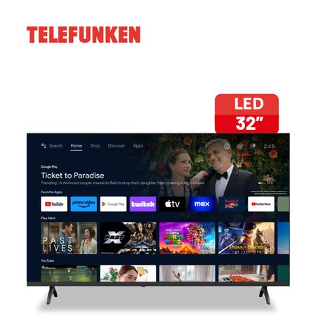 Smart Tv Hd 32  Telefunken Android Tk3225s5a