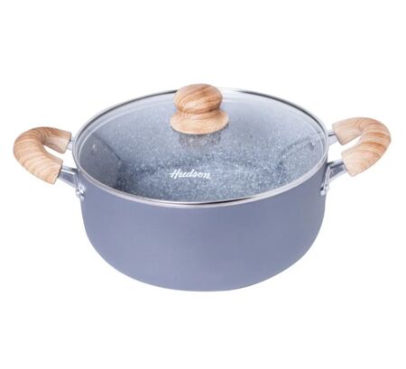 Cacerola Olla Hudson 24cm Granito Antiadherente