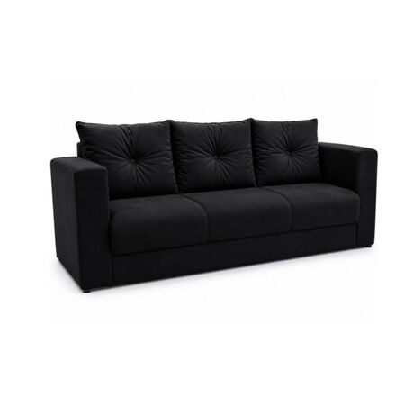 Sillon Yostin tres cuerpos Negro