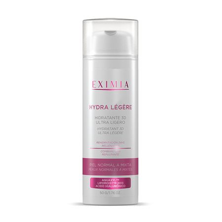 Hidratante Eximia Hydra Legere 3d Ultra Ligero Rellena 50 Ml