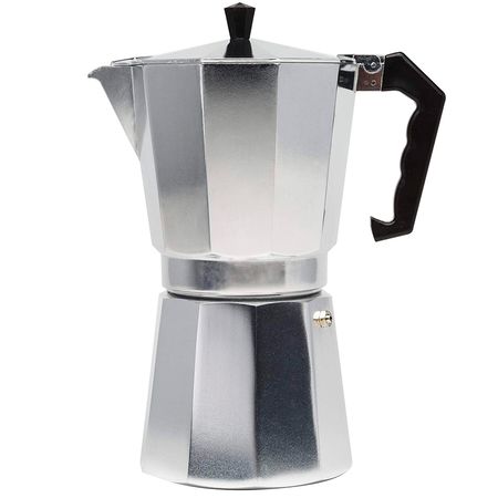 Cafetera Gadnic Moka Express manual plateada italiano
