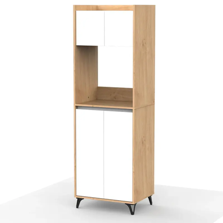 Mueble Auxiliar De Cocina Dielfe Auc600-Rk Roble Kendal