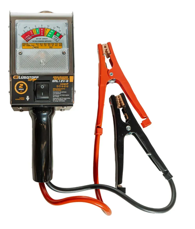 Analizador De Baterias Lusqtoff Bal12v-8 Voltimetro 6v / 12v