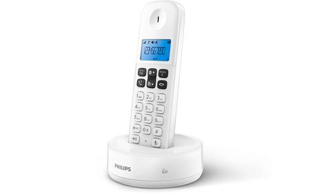 Teléfono inalámbrico Philips (D1311W/77)