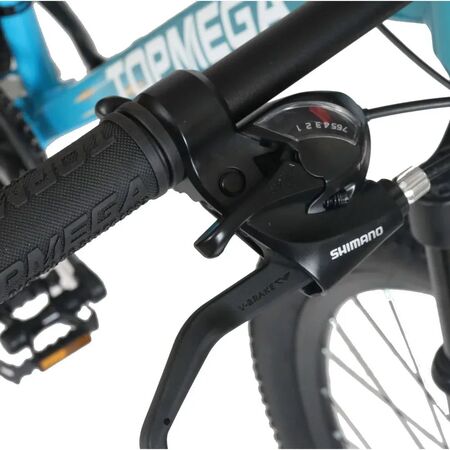 Bicicleta Mountain Bike Topmega Sunshine R29 21v Shimano Talle L Celeste