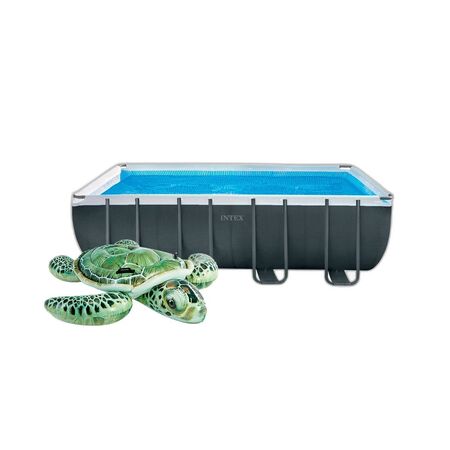 Combo Pileta Intex 17203L 549x274x132cm + Colchoneta Tortuga 191x170cm