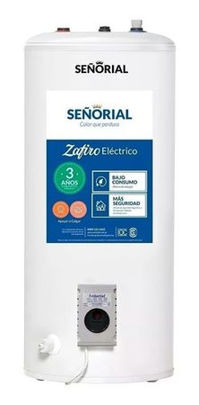 Termotanque Eléctrico Señorial Zafiro Tesz-95 Blanco 95l 
