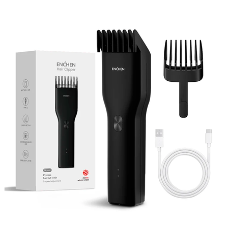 Cortadora De Pelo Inalám Recargable Enchen Boost Usb Tipo-C