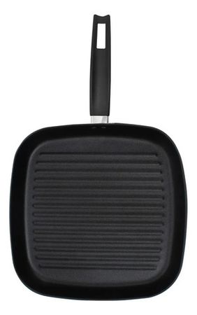 Bifera Plancha 28 Cm Aluminio Reciclado Ilko Grey Everyday Negro