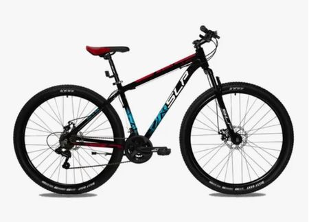 Bicicleta Mtb Rodado 29 Slp 10 Pro T20 Shimano Aluminio Negro con rojo