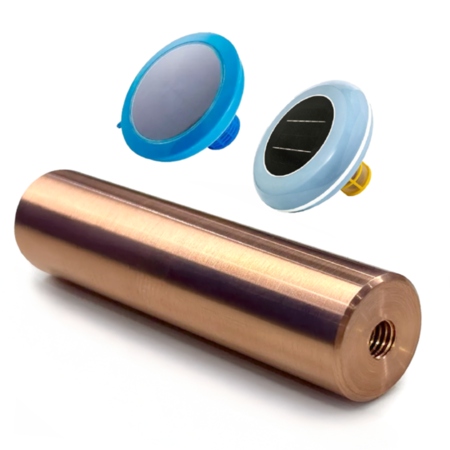 Repuesto de Ionizador Solar Anodo de Cobre 8cm Alta Pureza